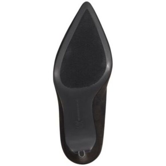 INC Womens Black Removable Chain Reanna Pointed Toe Stiletto Booties 8.5 M - Picture 4 of 4